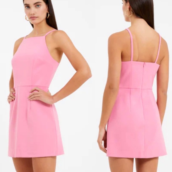 FRENCH CONNECTION
Whisper Light Square Neck Dress punk size 4 - Picture 3 of 12